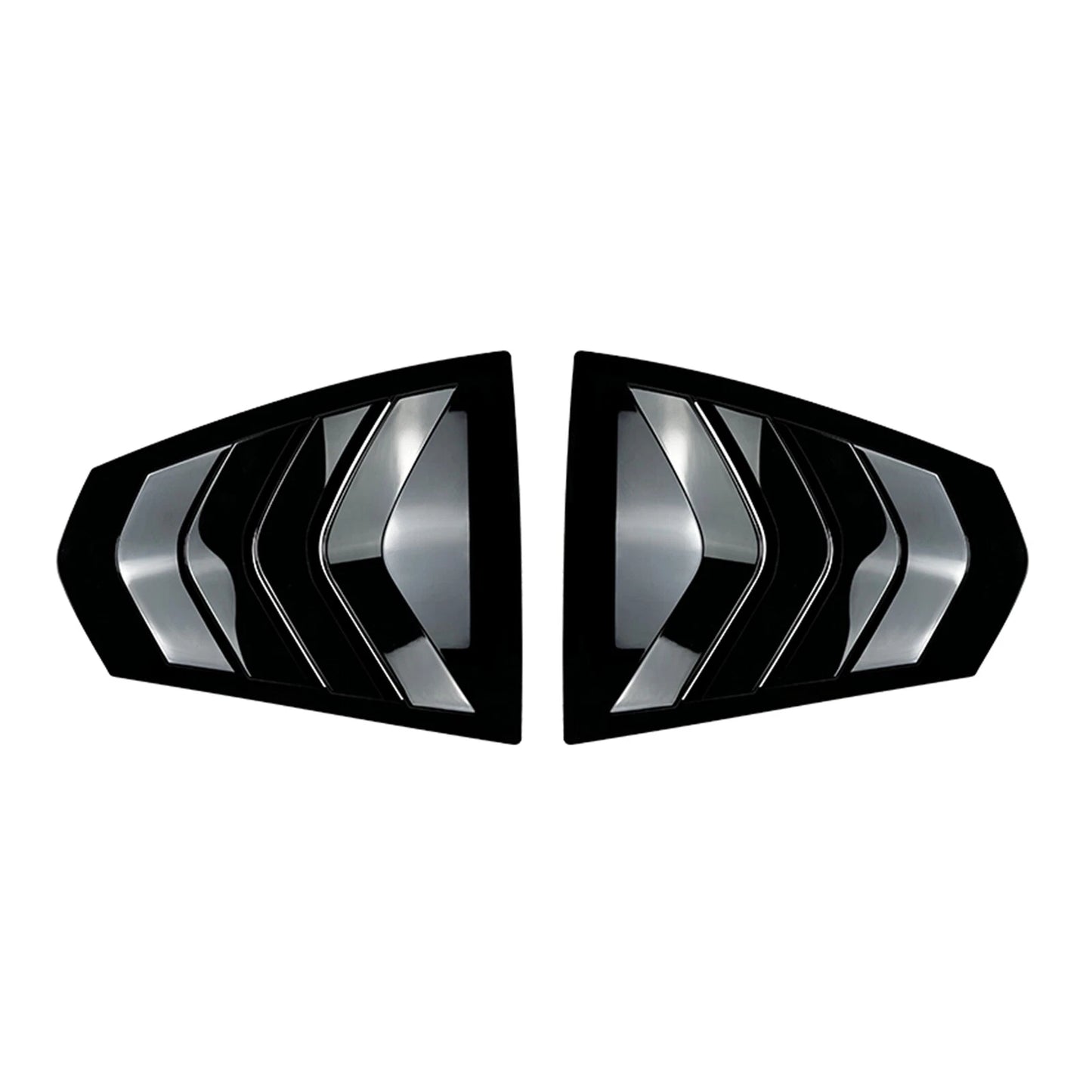 Rear Window Louver Trim for BMW 3 Series G20 (2019-2023) Gloss Black