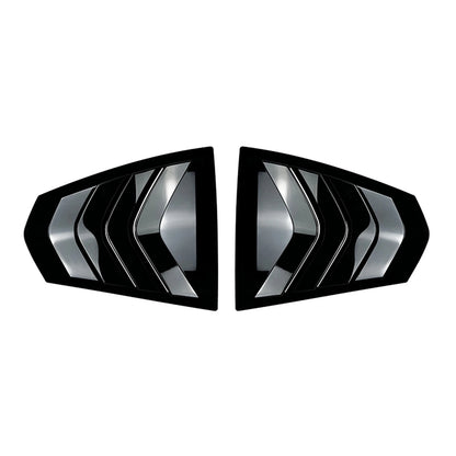 Rear Window Louver Trim for BMW 3 Series G20 (2019-2023) Gloss Black