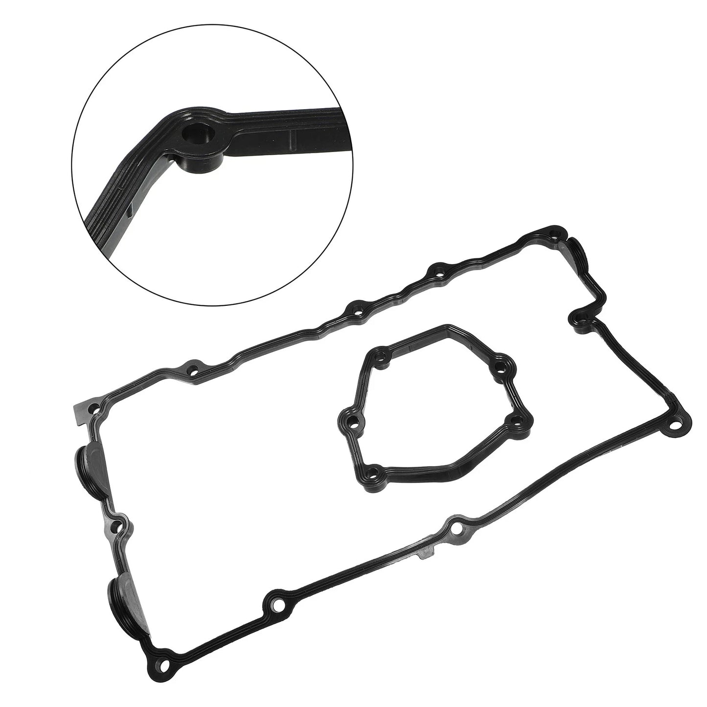 Engine Valve Cover Gasket Set for BMW 1.8L 2.0L 120i 316i 318i 320i (2004-2013)