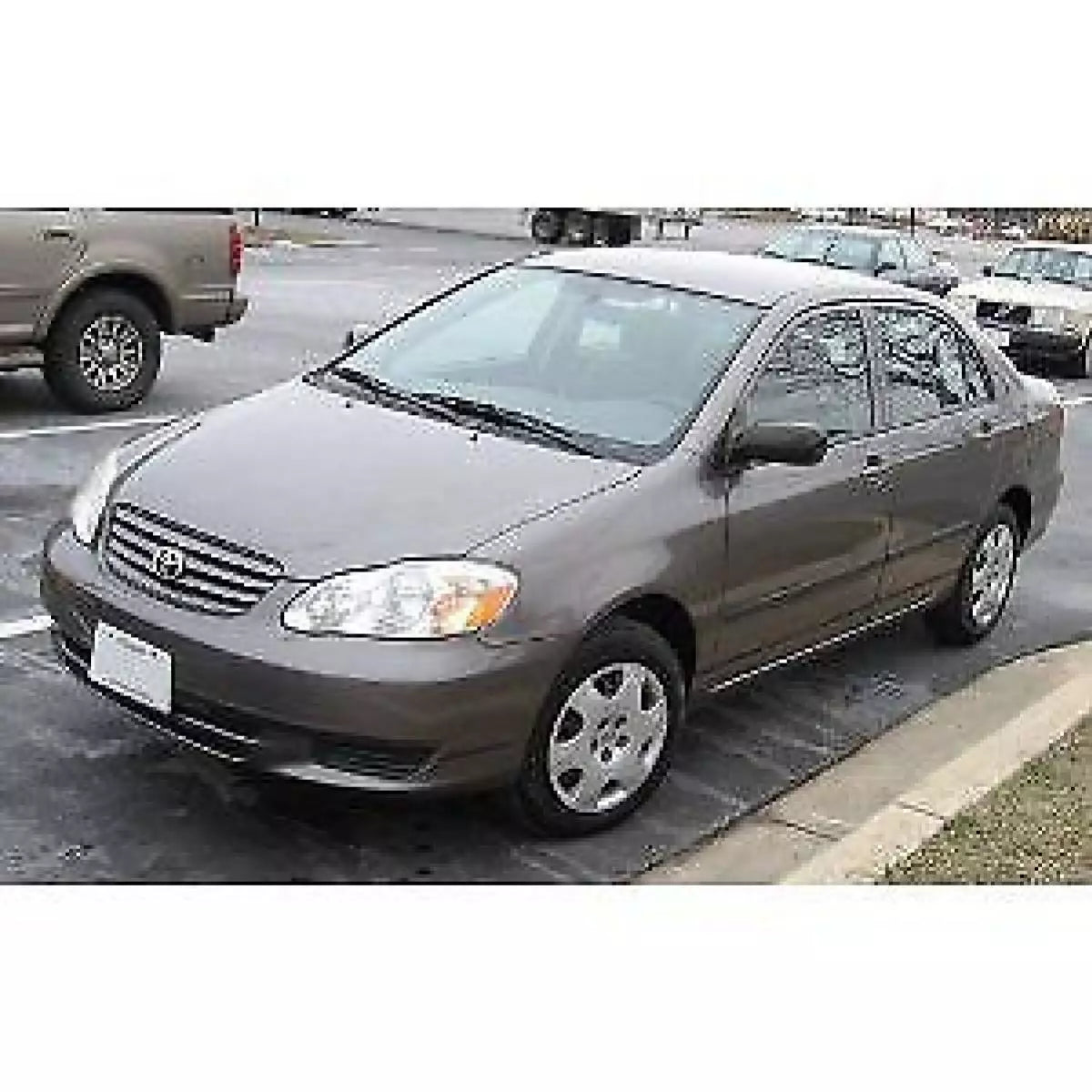 4 Door Visor Monsoons for Toyota Corolla Altis (2003-2007)