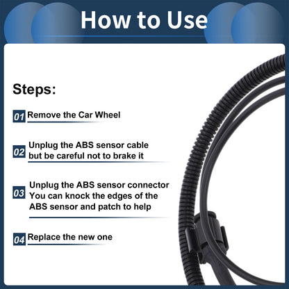 ABS Wheel Speed Sensor for Jeep Liberty KJ (2002-2007)