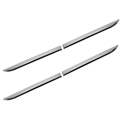 4 x Stainless Steel Car SUV Door Side Fender Dagger Emblem Trim Covers