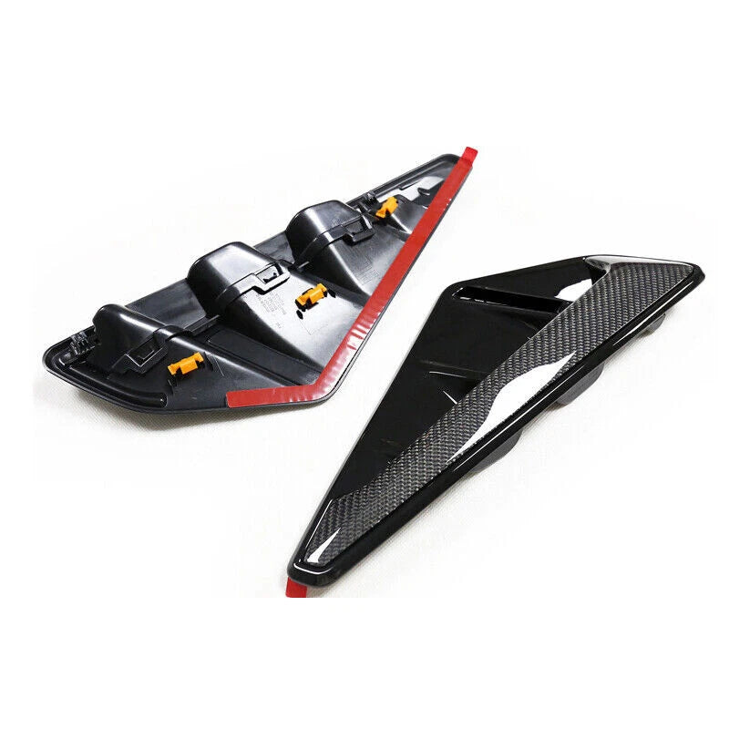Dry Carbon Fiber Side Fender Air Vent Trim Parts For BMW X5M 2020