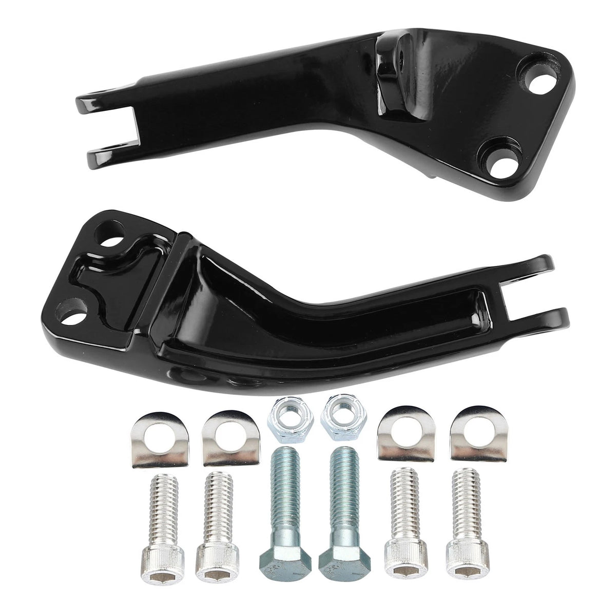 Rear Passenger Foot Pegs Mounts for Harley Dyna Street Bob (2007-2017)