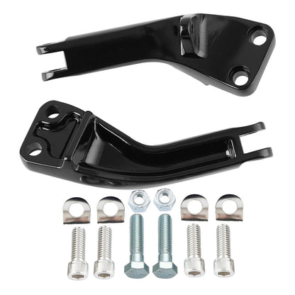 Rear Passenger Foot Pegs Mounts for Harley Dyna Street Bob (2007-2017)