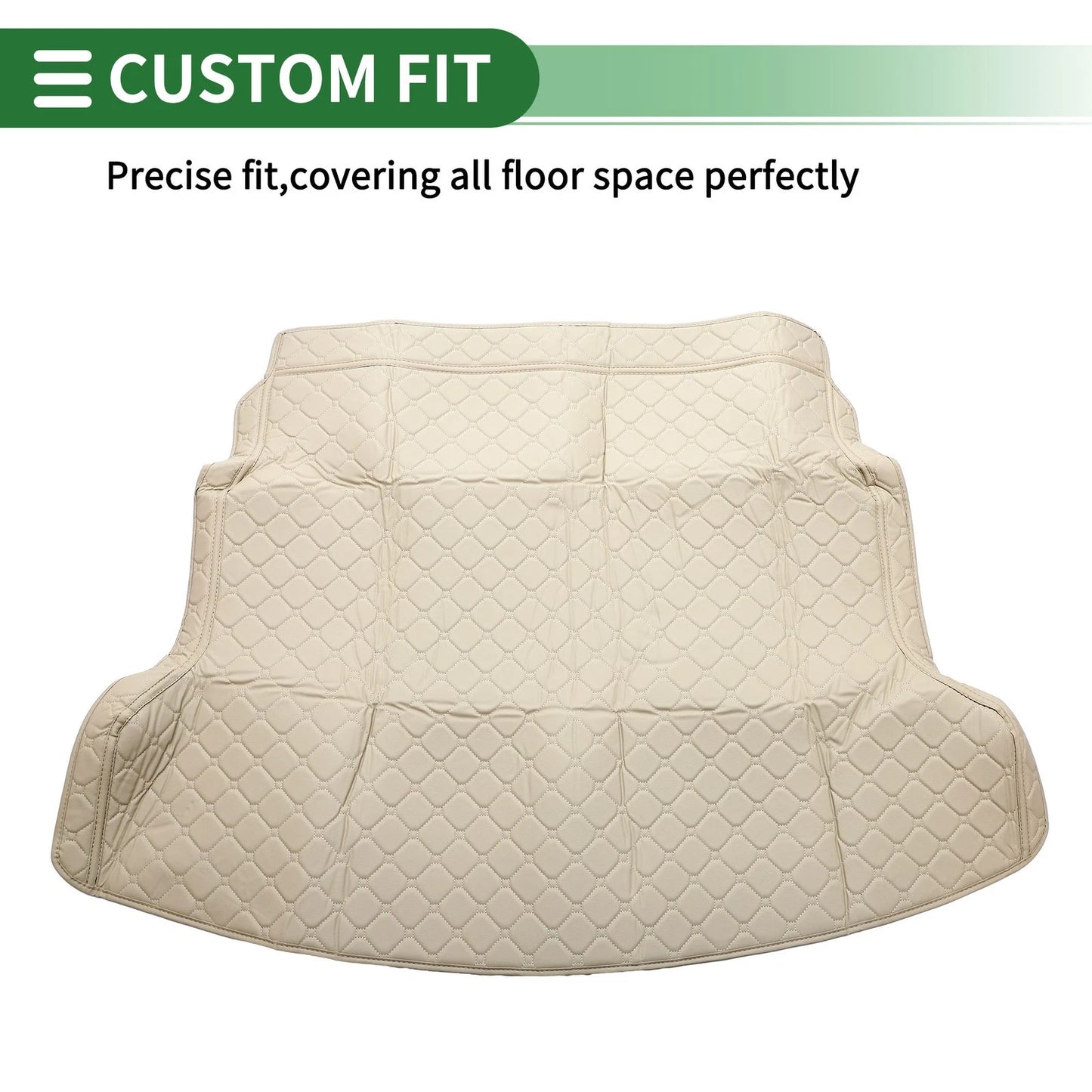 Heightened Edge Cargo Liner Rear Trunk Mat for Honda CR-V (2012-2016) Beige