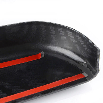 Carbon Fiber Black Interior Central Armrest Box Panel for 2016-2021 Honda Civic