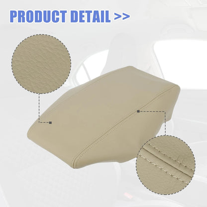 Center Console Lid Armrest Cover for Toyota Prius (2004-2009) Beige
