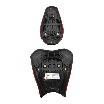 Driver Passenger Seats for Kawasaki Z900 (2017-2023) Black