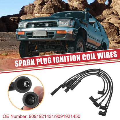 5 Pcs Spark Plug Wire Ignition Coil Cables for Toyota 4Runner (2003-2023)