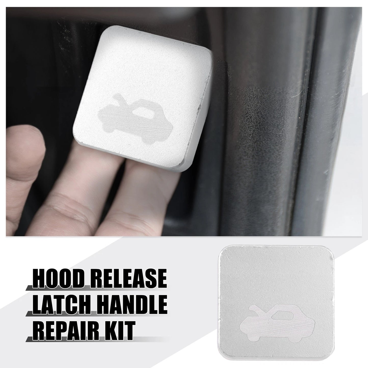 Hood Release Latch Handle Repair Kit for Honda CR-V (1997-2006)
