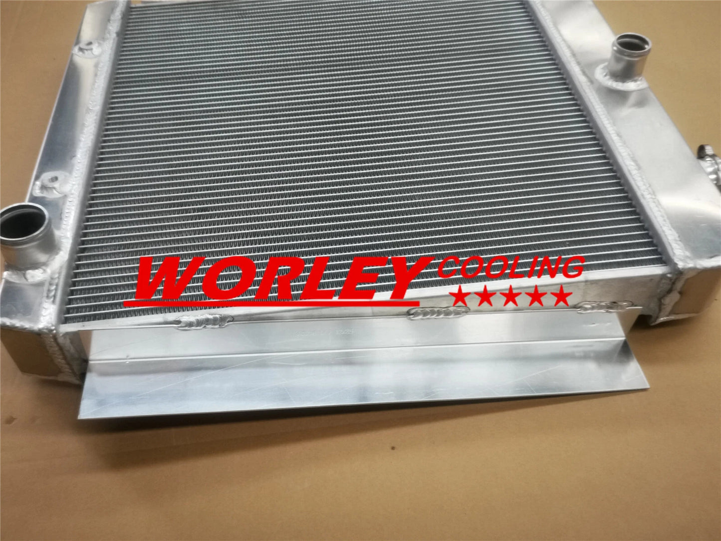 44MM 3-Row Aluminum Radiator & Fan for 1955-1959 Chevy Pickup Truck (1955-1959)