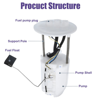 Electric Fuel Pump Assembly for Toyota Tacoma 2.7L 4.0L (2005-2023)