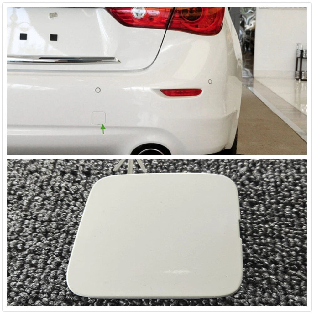 Rear Lower Bumper Tow Hook Eye Cover for Infiniti Q50 (2014-2017)
