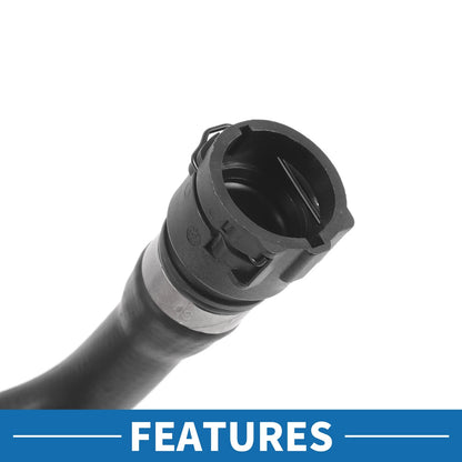 Radiator Hose for BMW X5 2000-2003 Rubber Black 1 x Piece