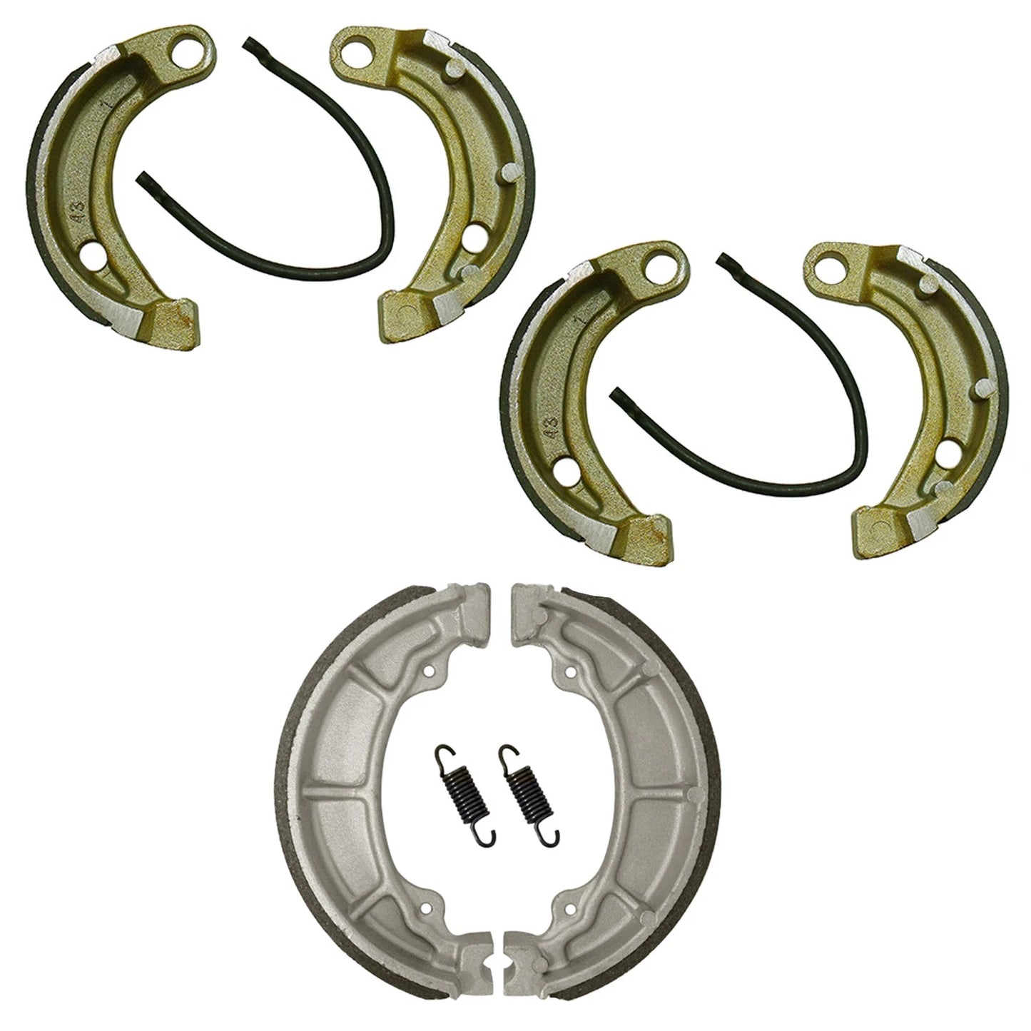 2 x Brake Shoes for Polaris Scrambler 50 & Scrambler 90 (2001–2003)