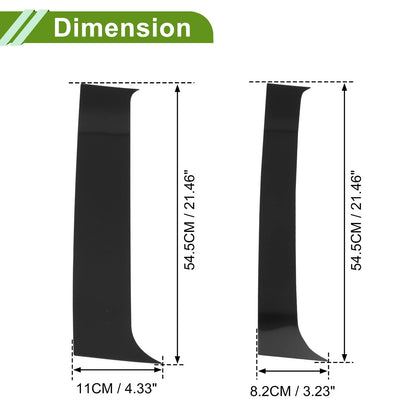 4 Pcs Pillar Window Trim for Chevy Blazer (1995-2005)