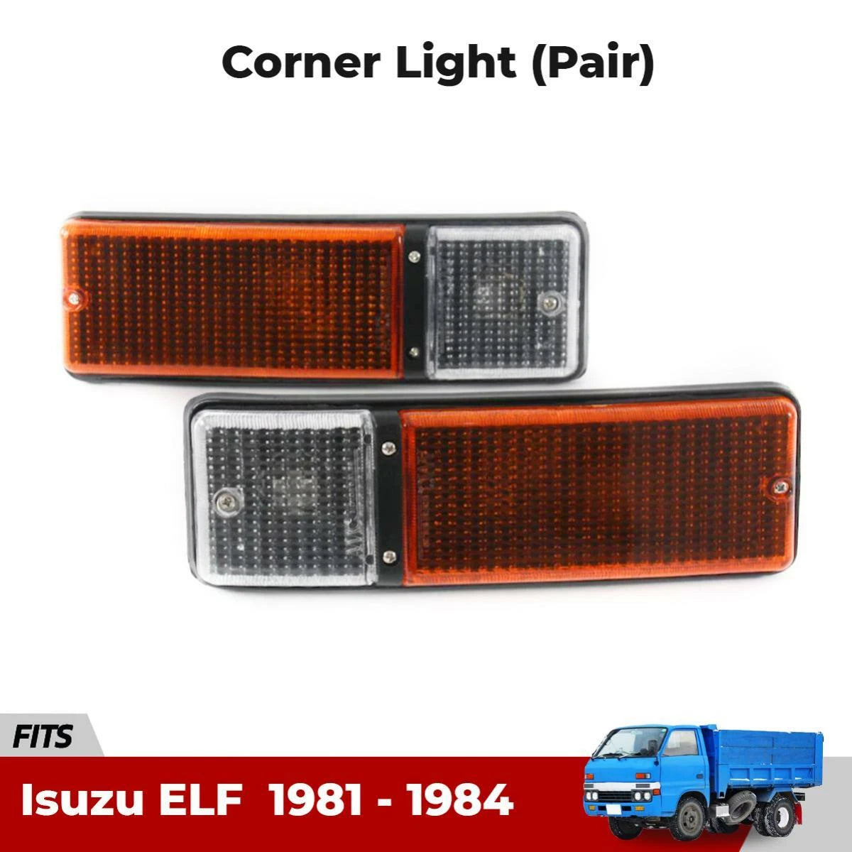 Driving Lights Turning Signal Lamp Fits Isuzu ELF Heavy Duty Truck 1981-84 D06
