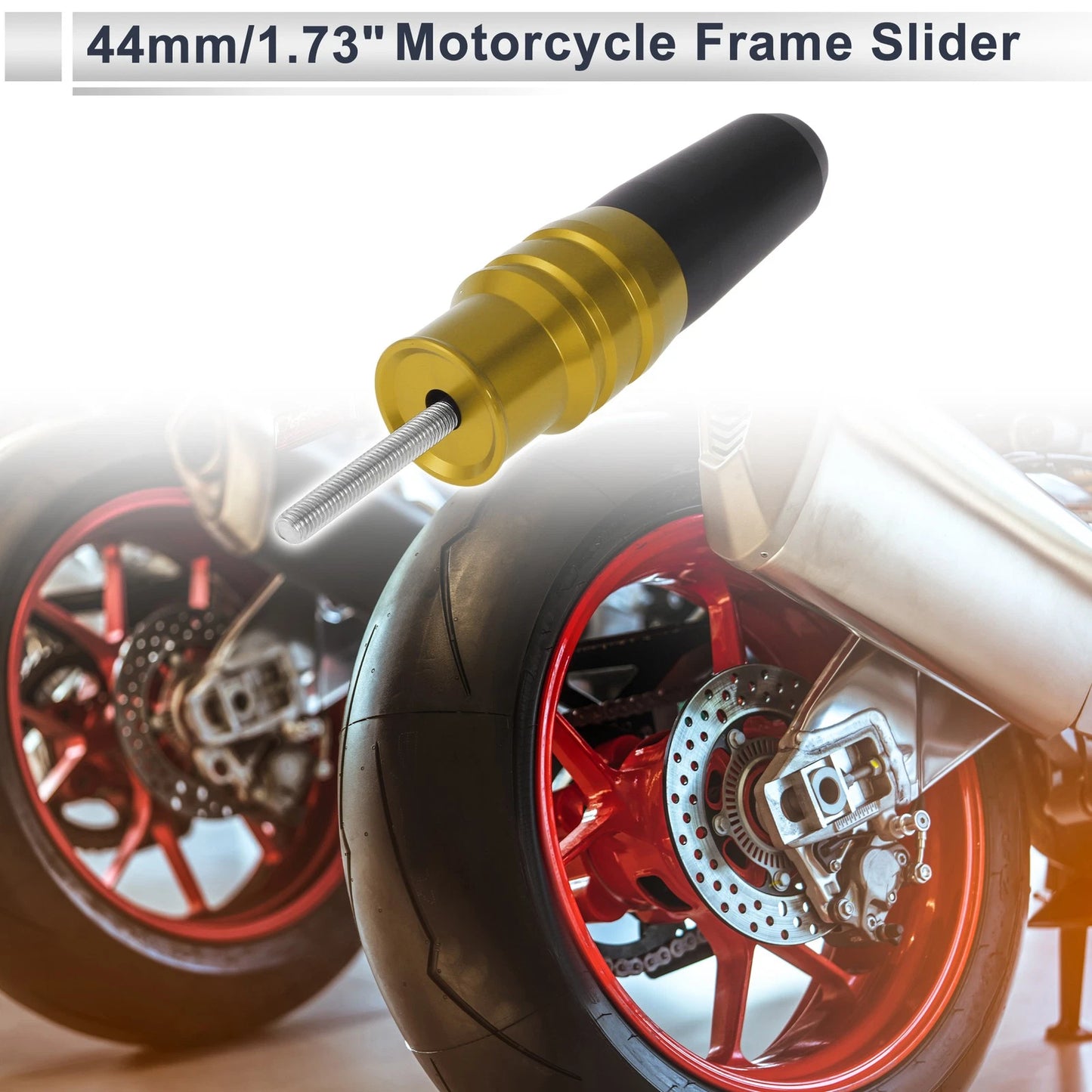 10.5mm Aluminum Alloy Plastic Motorcycle Slider Frame Bolt