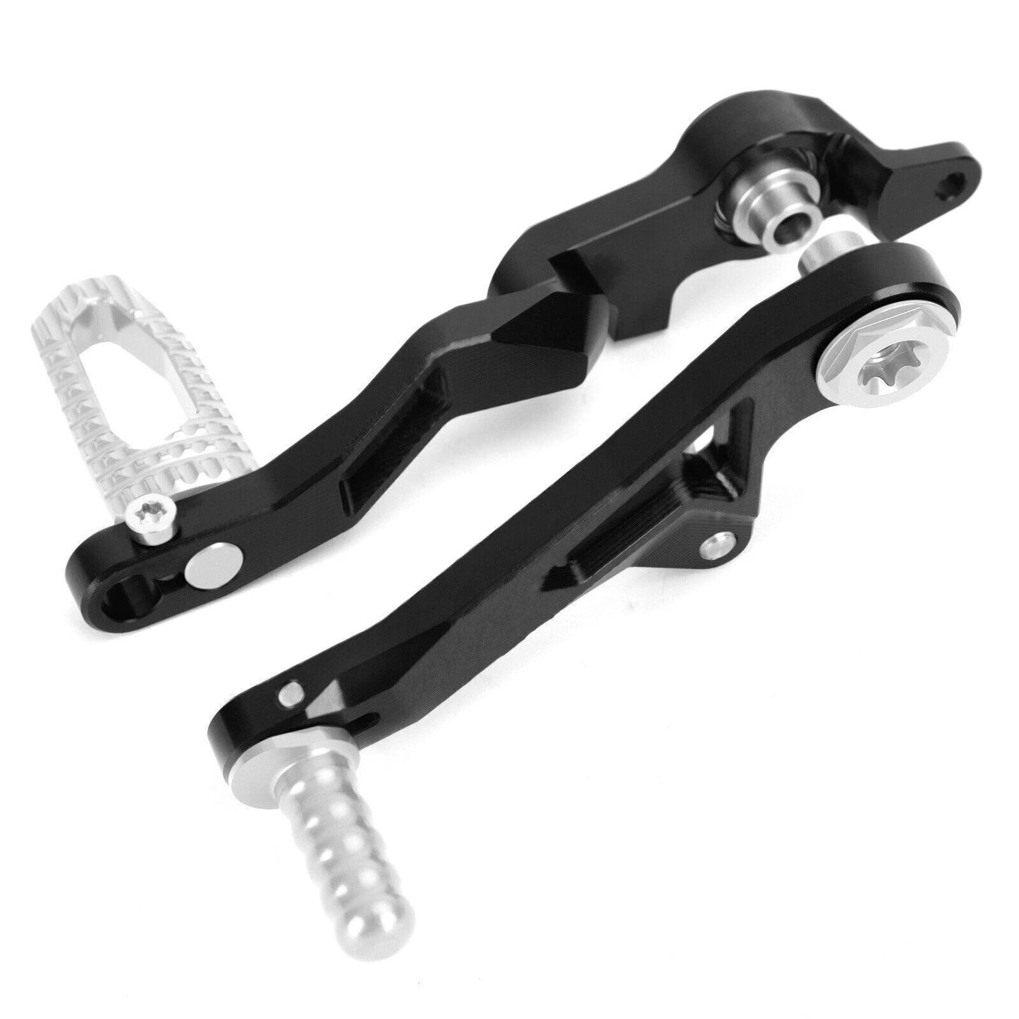 Foot Brake Lever Shifter Adjustable Silver for BMW R 1250 GS (2019-2023)