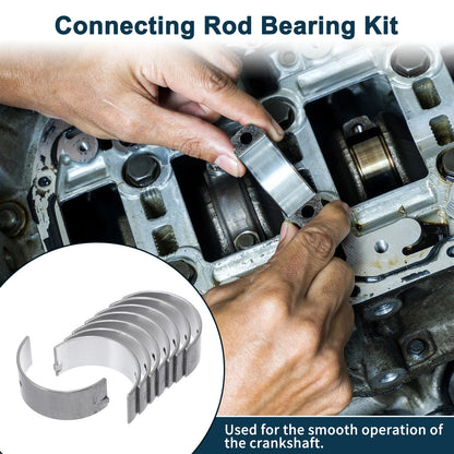Connecting Rod Bearing Set 8Pcs for Toyota Starlet (1989-1999)