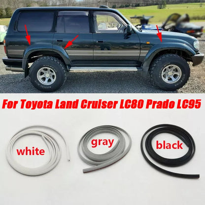 1.5M Wheel Arches Rubber Sealing Strip for Toyota Land Cruiser LC80 Prado LC95