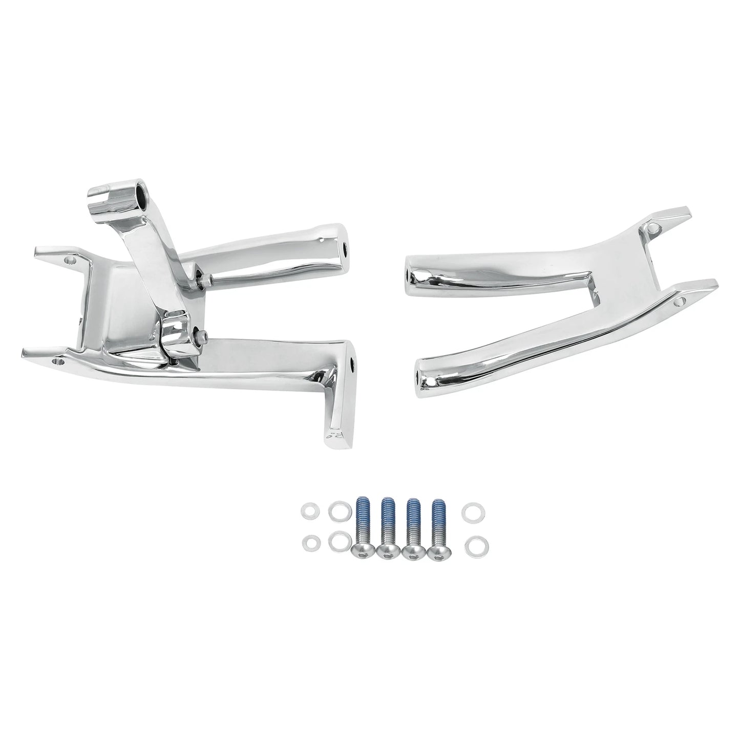 Chrome Rider Floorboard Footboards Bracket for Harley Softail Deluxe (2018-25)