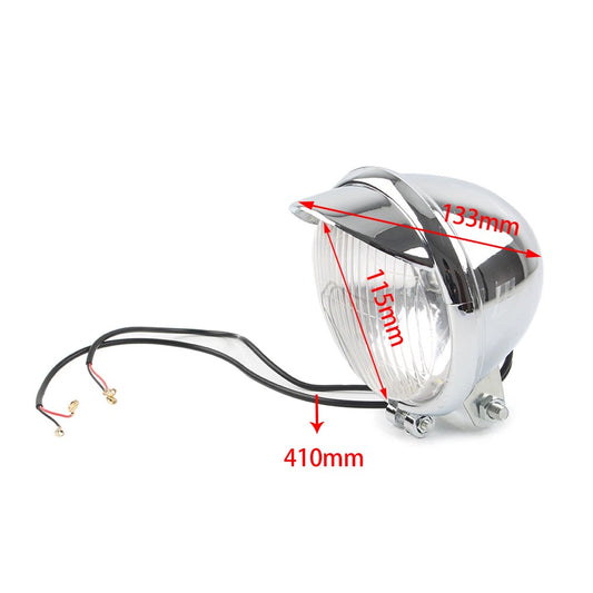 12V Motorcycle Headlight Passing Fog Lights for Harley & Honda