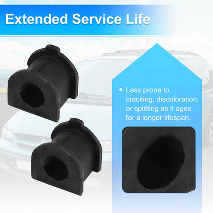 Sway Bar Bushing Kit for Toyota 4Runner (2003-2023) Black