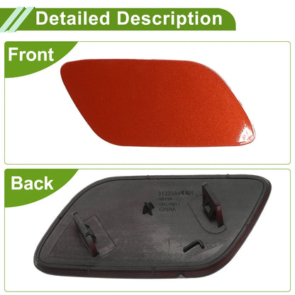Front Right Washer Nozzle Cover for Volvo S60 (2014-2016) - Red