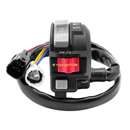 Left Handlebar Start/Run Switch Headlight for Yamaha Raptor 700/700R