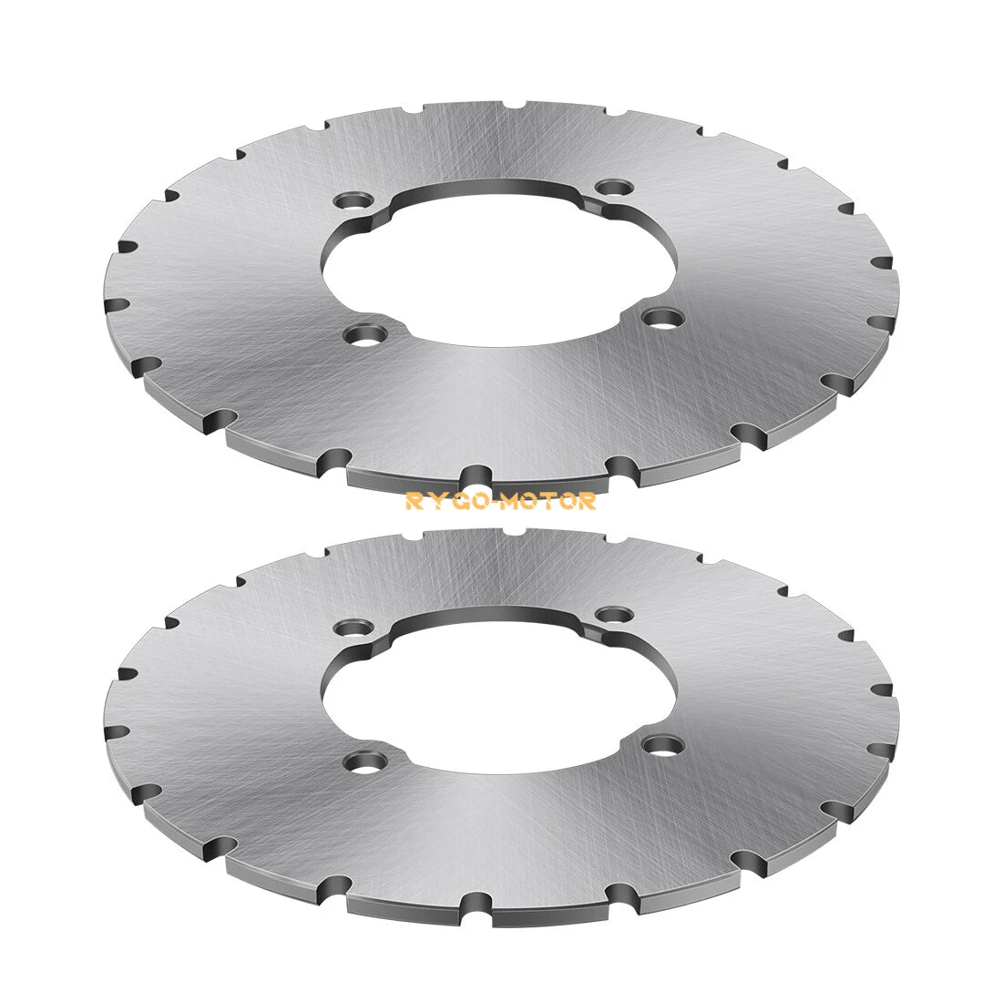 2 x Front Brake Rotor Disc for Polaris Scrambler 400 500 4X4 2x4 (1998–2000)
