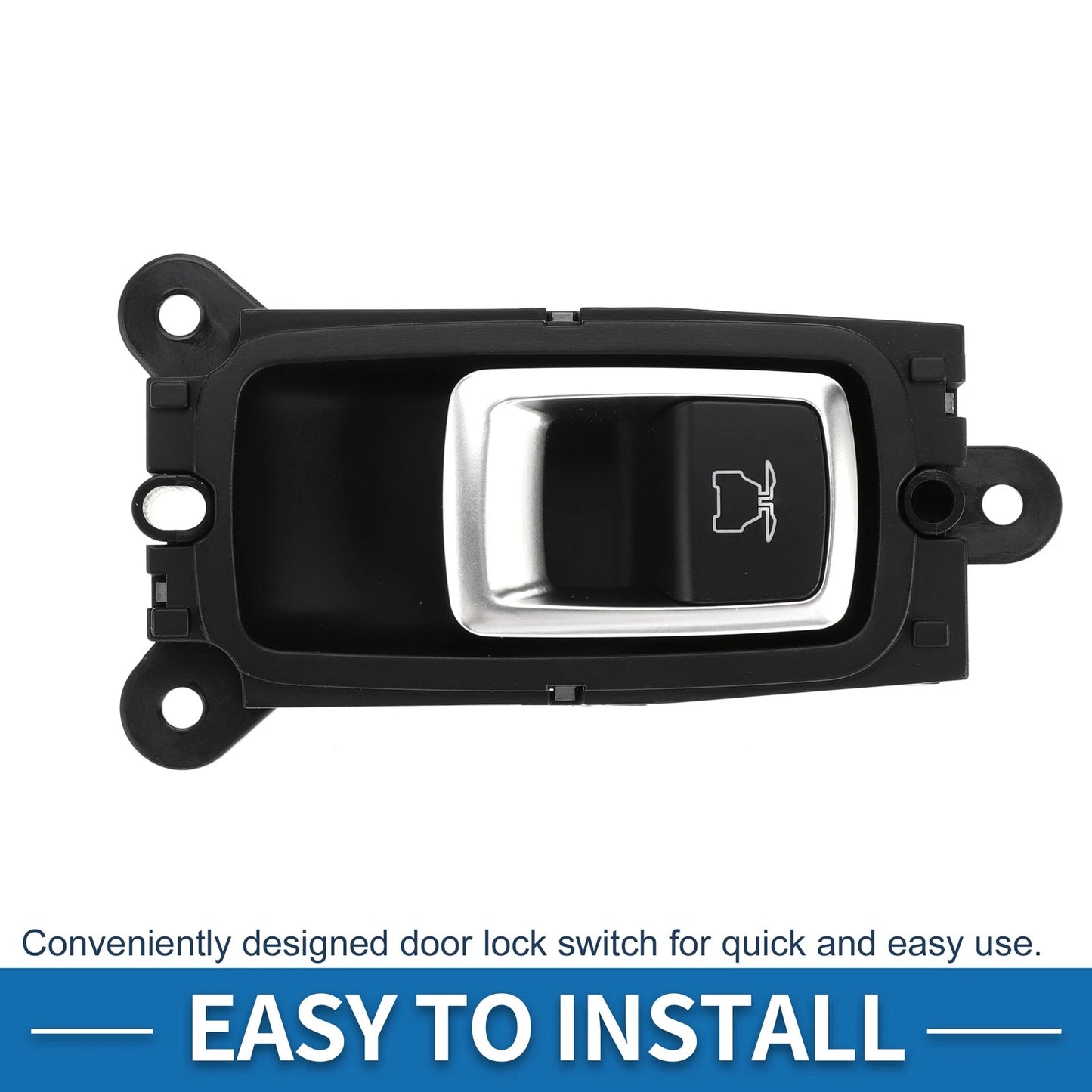 Door Lock Switch for Tesla X Front Driver Black (2015-2017)