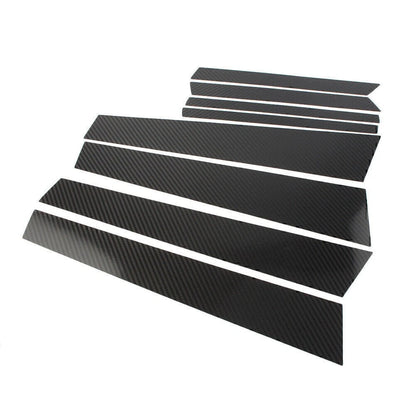 Carbon Fiber B Pillar Trim Covers for BMW E71 X6 2009-2014 (2009-2014)