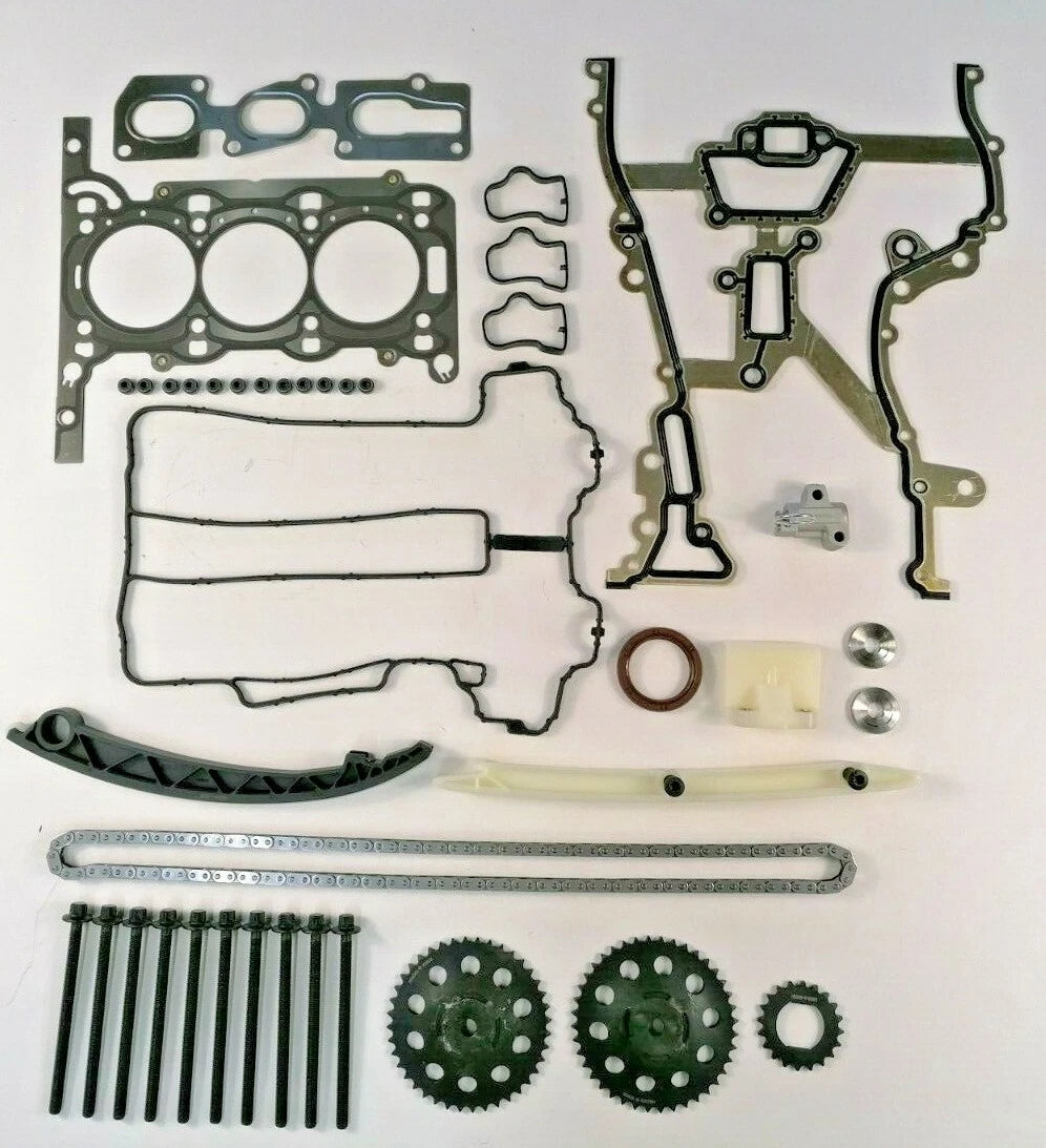 Timing chain gears head gasket bolts for Corsa 3D 1.0 (2010–2014)