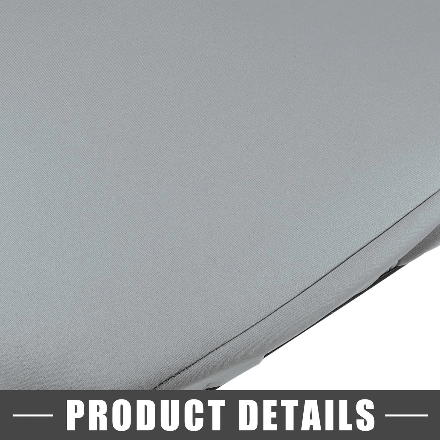 Car Center Console Armrest Cover for Toyota Land Cruiser (2008-2021) Gray