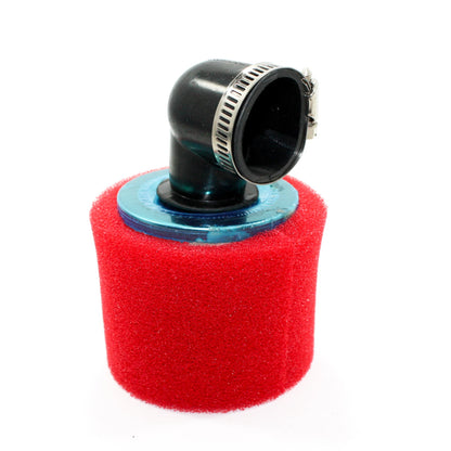 35mm 90�� Angled Air Filter Pod Cleaner for RED PIT QUAD DIRT BIKE ATV