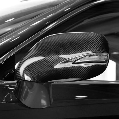 Rear Side Mirror Cover for Lexus IS350 IS250 ES350 (2008-2012) Carbon Fiber