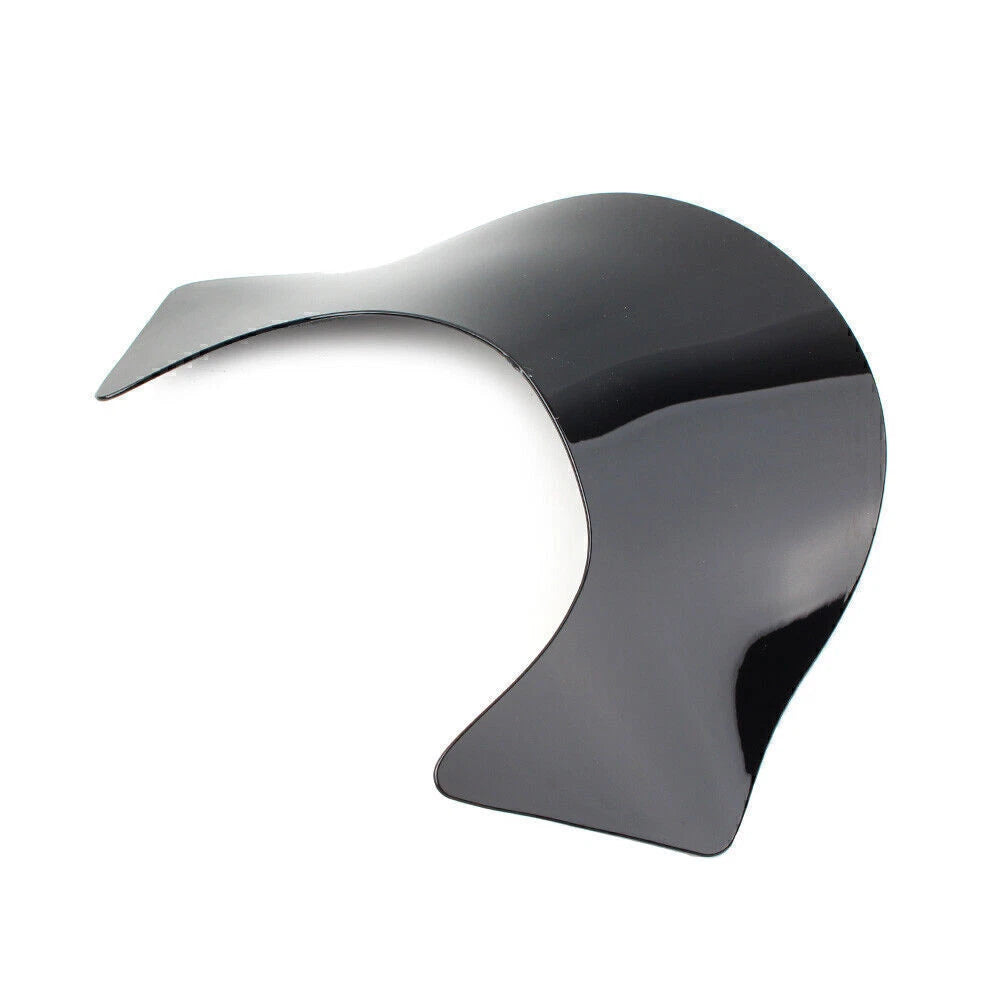 Black Lip Front Windshield for Harley Dyna Sportster Softail (2000-2023)