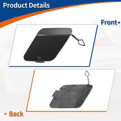 Rear Tow Hook Cover for BMW 1 Series F20 (2011-2019) - Mineral Grey