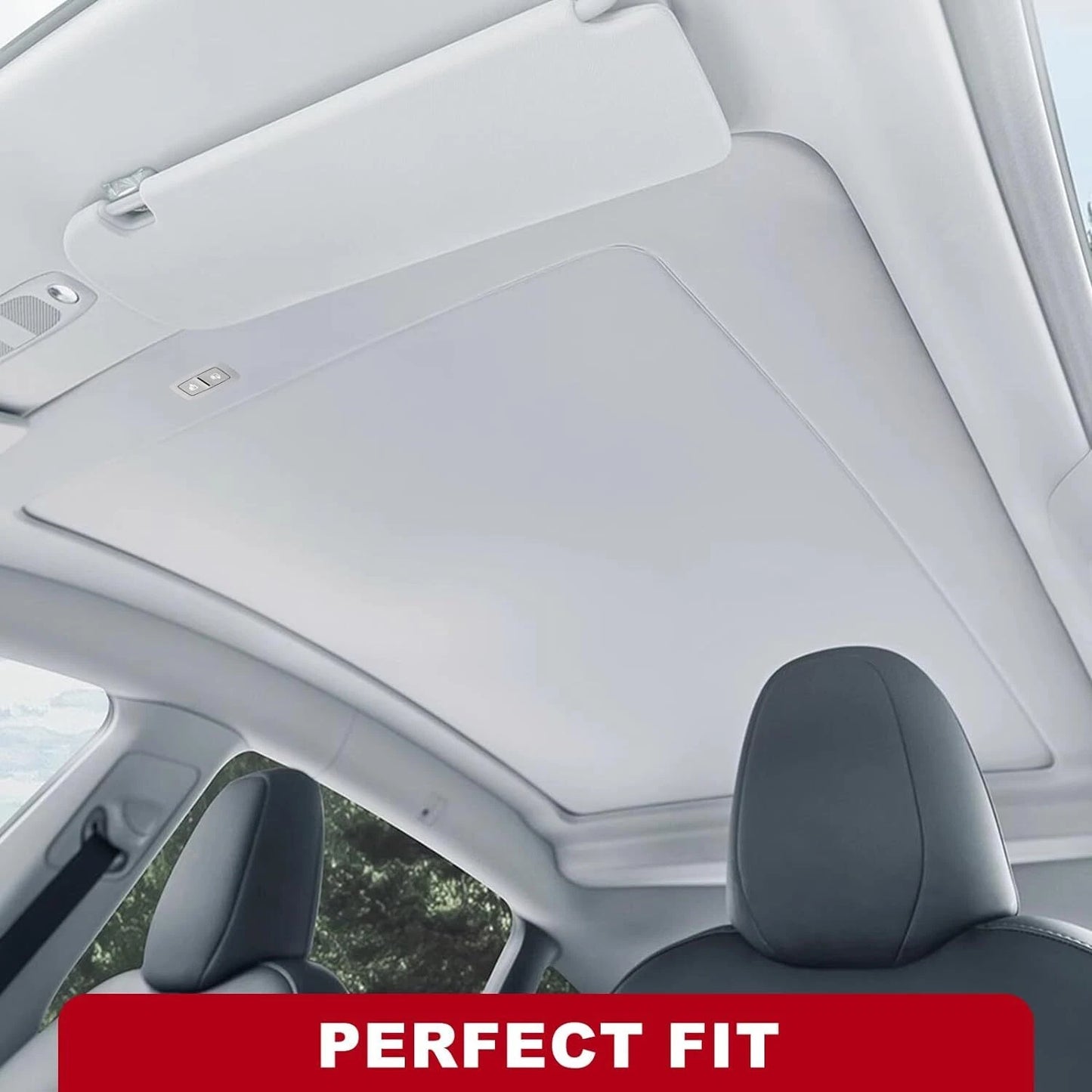 Electric Retractable Sunshade for Tesla Model Y (2020-2023)