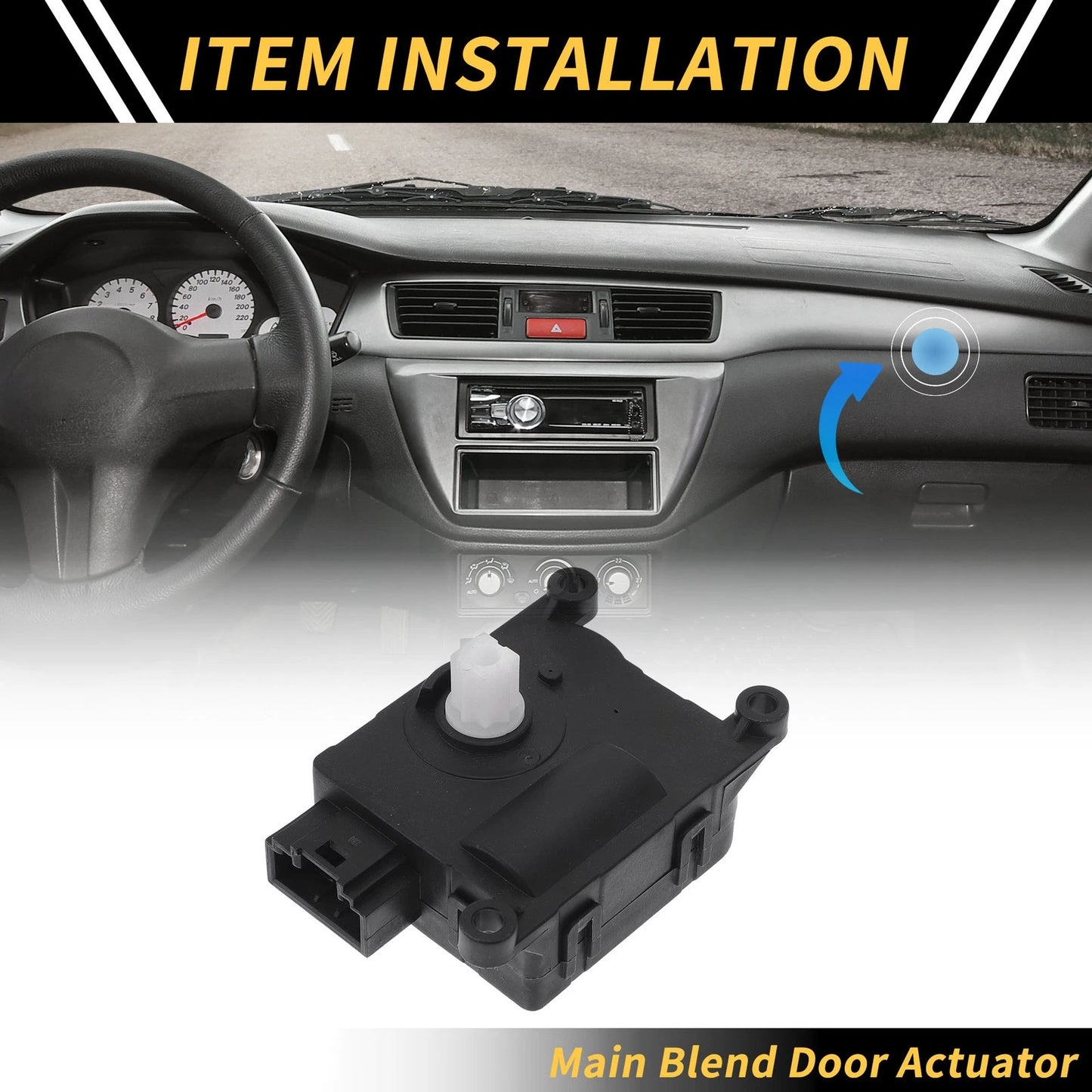 HVAC Air Door Actuator for Ford F-250 Super Duty (2011-2016)