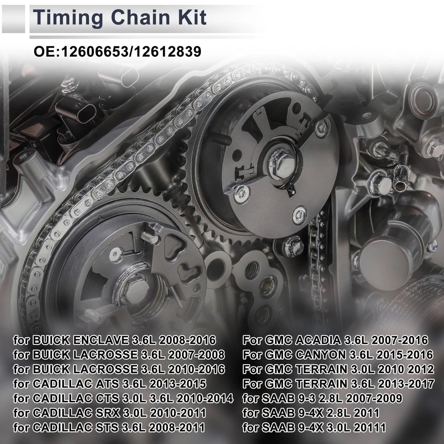 Timing Chain for Buick Enclave Lacrosse Cadillac