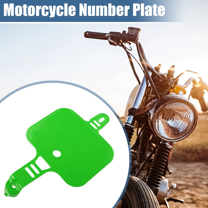 Number Plate Honda XR CRF XR50 CRF50 50cc 70cc Green