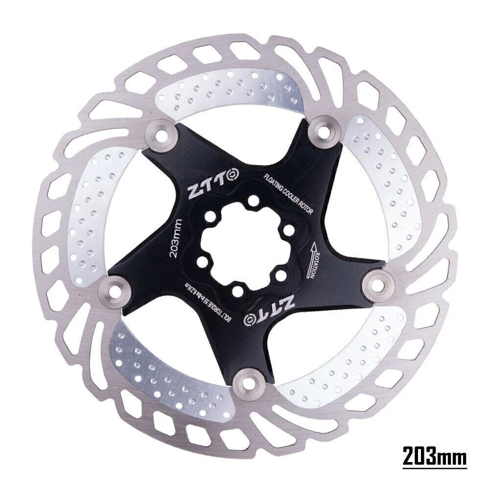 ZTTO Bicycle Brake Disc Cool Floating Rotor for Gravel Road Bike 203/180/160/140mm