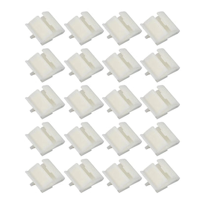 2 x Front Door Belt Clip Fasteners for Honda Civic