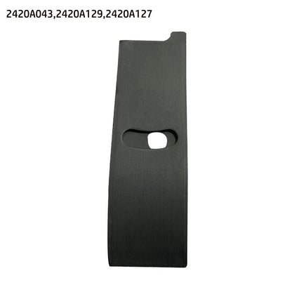2 x Black Plastics Shift Cover Shifter Slider Shifting Cover for Car