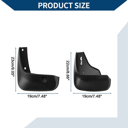 Mud Flaps Splash Guards 1 Set Front & Rear for Toyota REIZ (2011-2015)