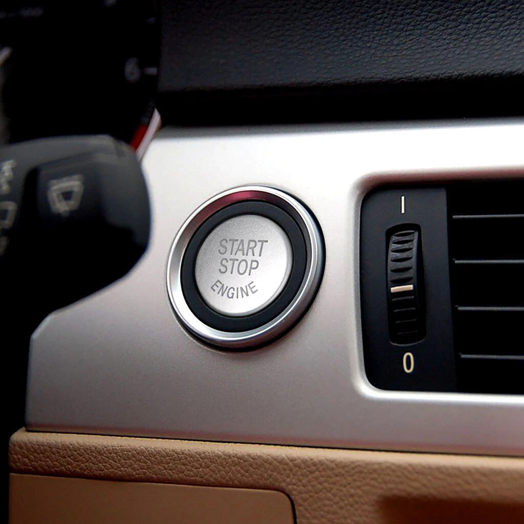 Gloss Red Start Stop Button Cover for BMW E81 E87 E90 E91 E92 (2006-2013)
