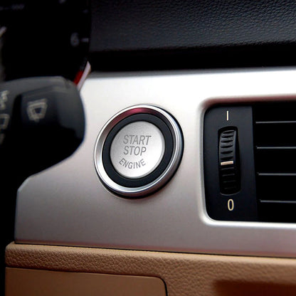 Gloss Red Start Stop Button Cover for BMW E81 E87 E90 E91 E92 (2006-2013)